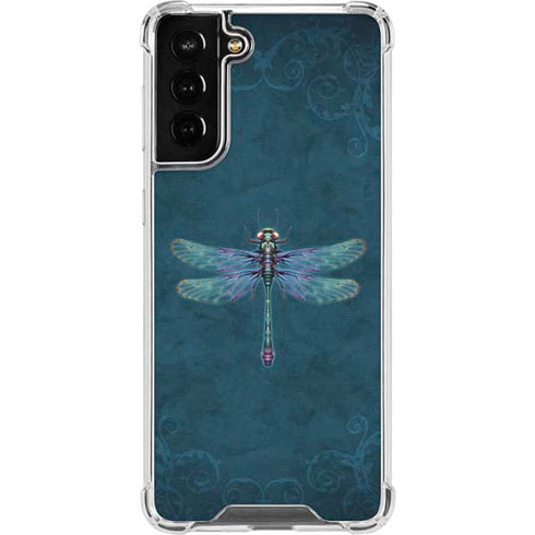 Brigid Ashwood Mystical Dragonfly Galaxy S21 FE Clear Case